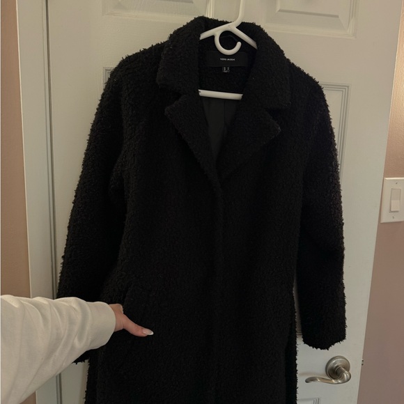 Belted Dress Coat (Teddy Fur) - Picture 2 of 4